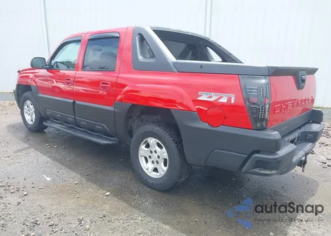 2002 Chevrolet Avalanche 1500 z USA, uszkodzony, nr VIN 3GNEK13T12G128670
